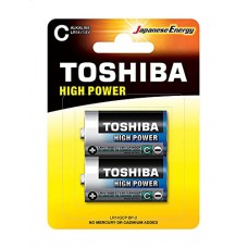 Toshiba High Power C Alkaline (LR14 /1.5 V ) / 2 Pcs 